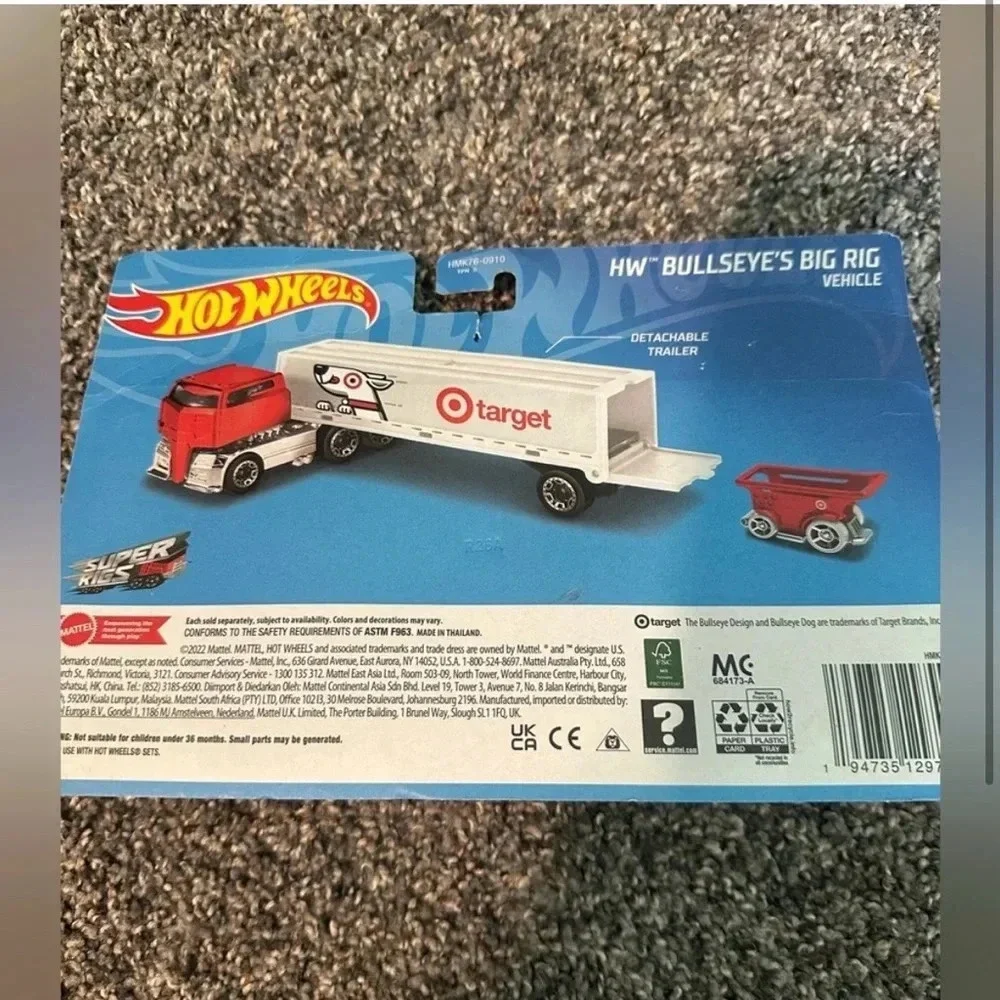 Hot Wheels Target Bullseye's Big Rig Vehicle